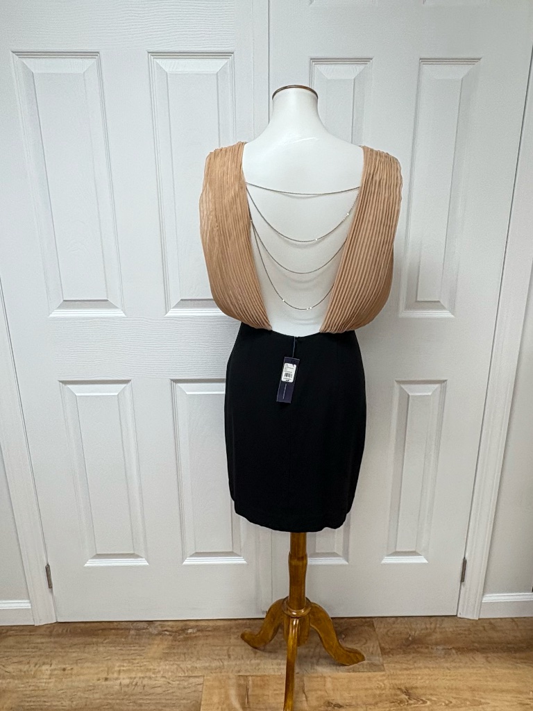 Rebecca Minkoff - Clara Chain Back Dress - Size 8 - New With Tags.